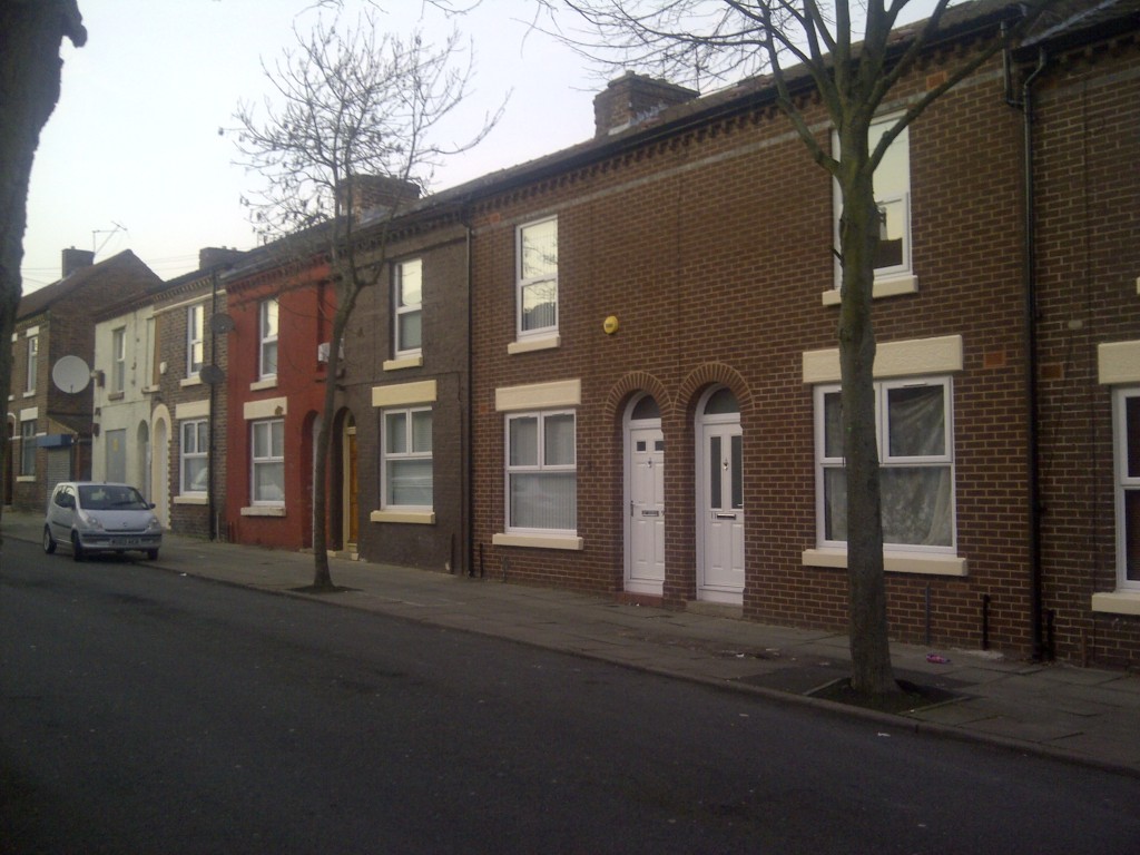 Gwydir Street, in Liverpool 8's Welsh Streets.
